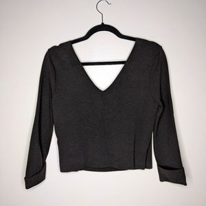 Zara low back top